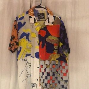 M/SF/T Casual Button Down Shirt